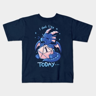 I Feel Like a 1 Today Kids T-Shirt